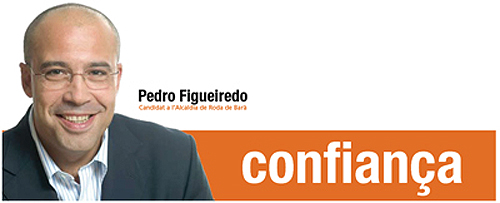 Cartel electoral del PP en Roda de Bará Cartel electoral del PP en Roda de Bará
