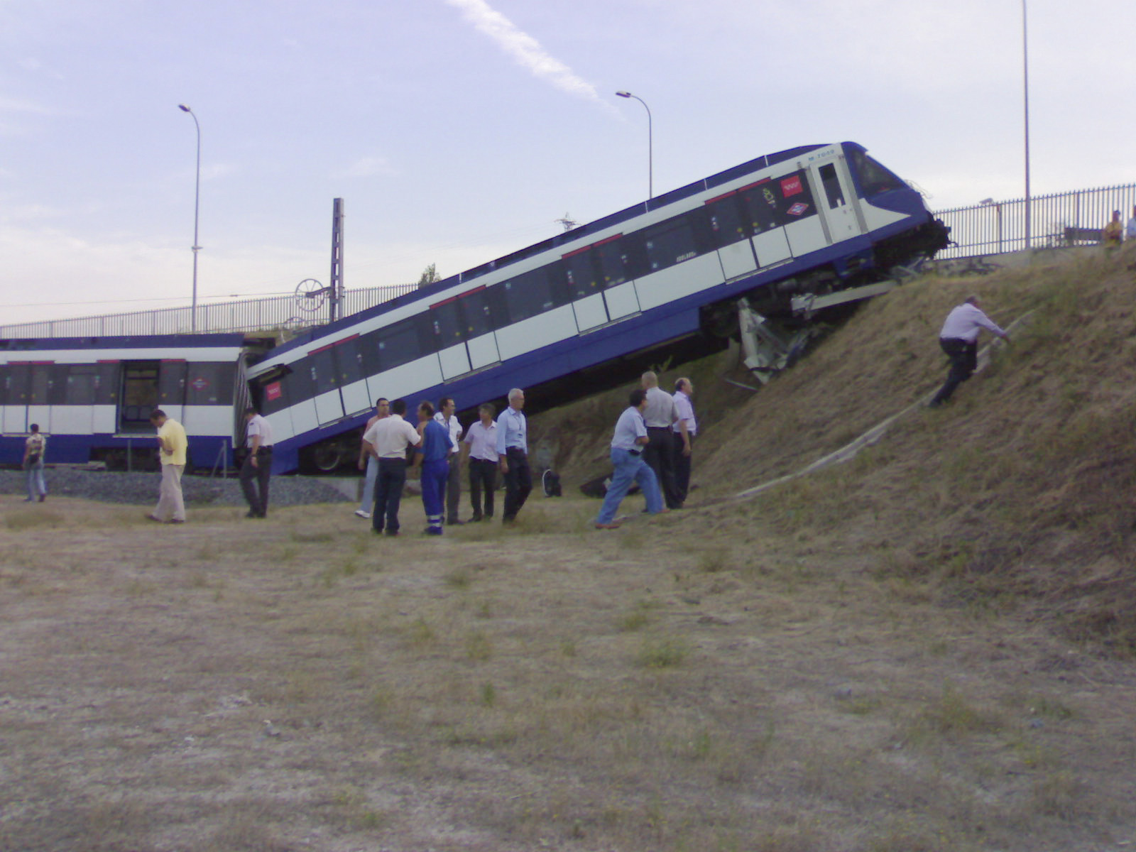 Descarrilamiento de tren de metro Descarrilamiento de tren de metro