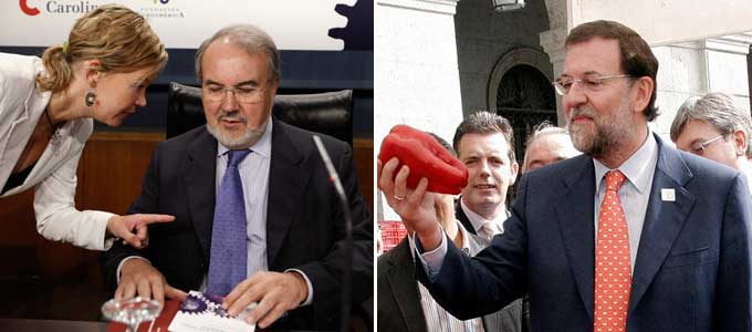 Solbes y Rajoy Solbes y Rajoy