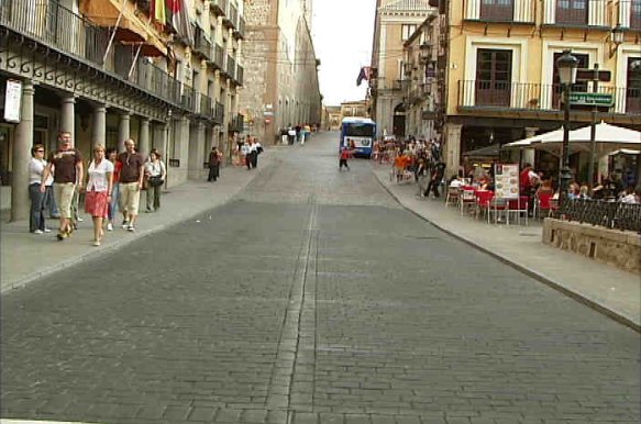 El casco, sin coches El casco, sin coches