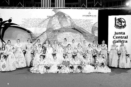 Eligen a las 26 candidatas para Falleras Mayores de Valencia de 2008 Eligen a las 26 candidatas para Falleras Mayores de Valencia de 2008