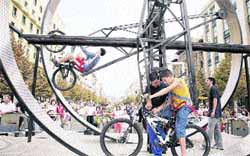 El deporte cerró ayer la Semana de la Movilidad El deporte cerró ayer la Semana de la Movilidad