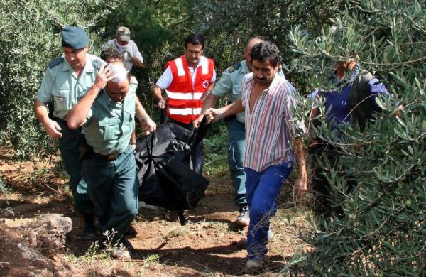 Rescate cuerpo en Jaén Rescate cuerpo en Jaén