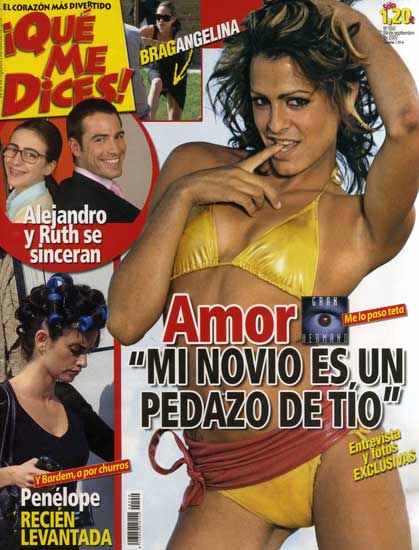 Amor en la portada de QMD Amor en la portada de QMD