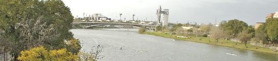 El Guadalquivir en la Cartuja El Guadalquivir en la Cartuja