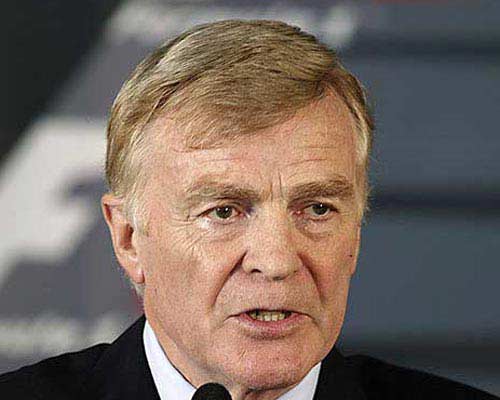 Max Mosley en una imagen de archivo Max Mosley en una imagen de archivo