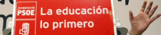 Chaves durante unas jornadas de educación. Chaves durante unas jornadas de educación.