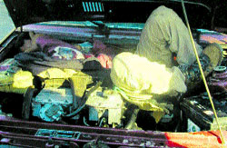 Escondidos hasta en el motor Escondidos hasta en el motor