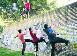 ‘Parkour’: una vida a saltos ‘Parkour’: una vida a saltos