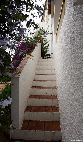 Las escaleras del apartamento Las escaleras del apartamento