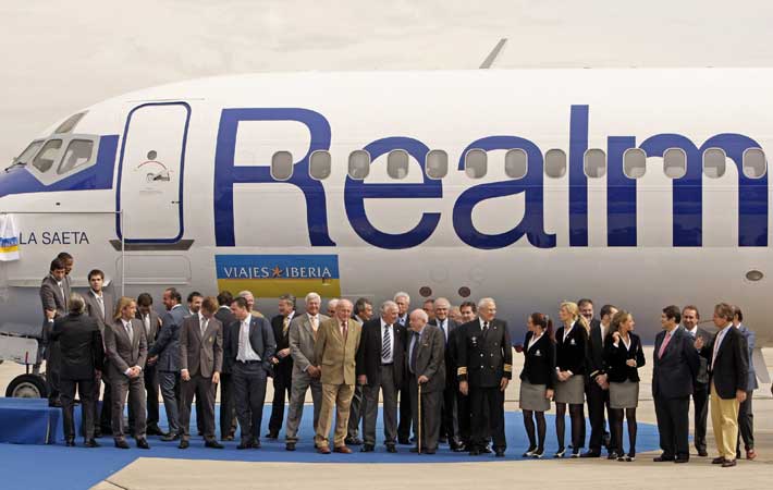 Avión del Real Madrid Avión del Real Madrid