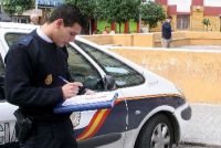 Un patrullero de la Policía Un patrullero de la Policía