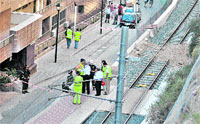 Más de 6.000 viajeros del TRAM se quedan en tierra Más de 6.000 viajeros del TRAM se quedan en tierra