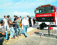Sólo uno de cada tres bomberos de Vigo puede conducir un camión Sólo uno de cada tres bomberos de Vigo puede conducir un camión