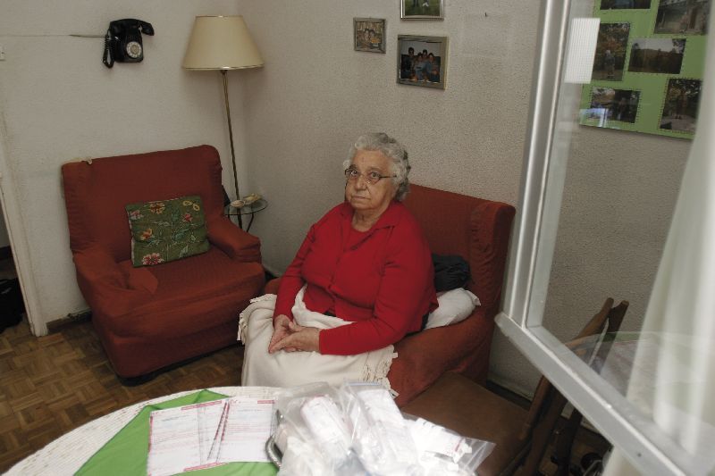 Margarita Ducluxe, pensionista de 83 años Margarita Ducluxe, pensionista de 83 años