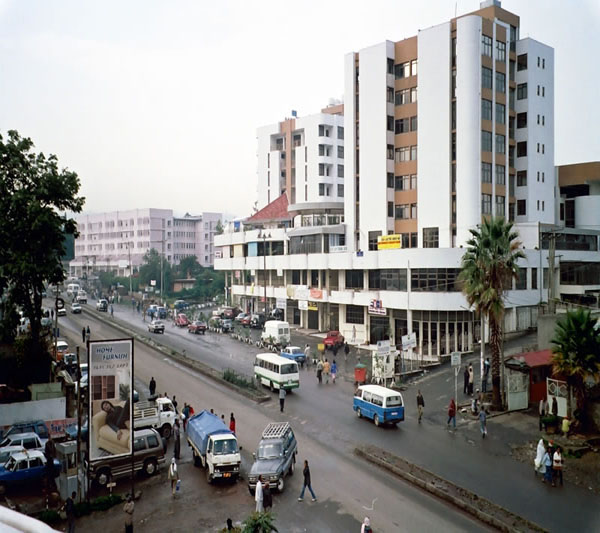 Centro de la capital etíope, Addis Abeba Centro de la capital etíope, Addis Abeba