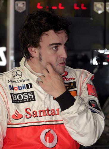 Alonso en China Alonso en China