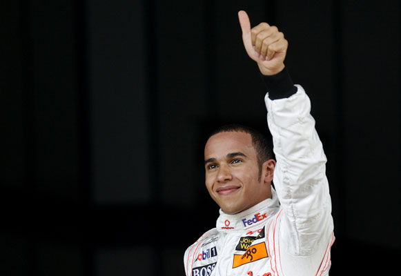 Hamilton en China Hamilton en China
