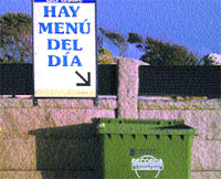 Menú poco tentador Menú poco tentador