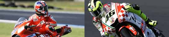 Rossi y Stoner Rossi y Stoner