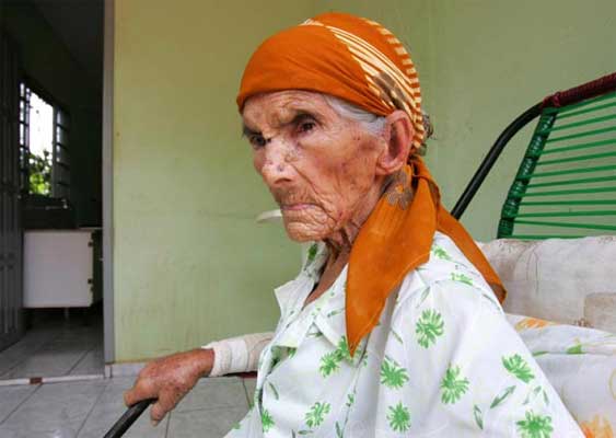 La mujer más vieja del mundo. La mujer más vieja del mundo.