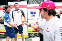Alonso y Hamilton se piropean Alonso y Hamilton se piropean