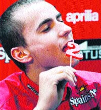 Jorge Lorenzo: «Este año salto a Moto GP sólo para disfrutar» Jorge Lorenzo: «Este año salto a Moto GP sólo para disfrutar»