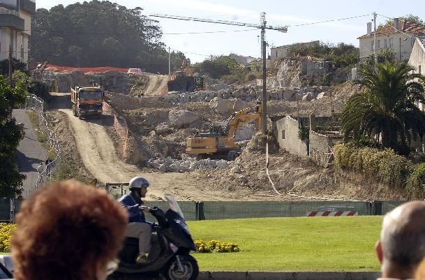 Obras en la Tercera Ronda. Obras en la Tercera Ronda.
