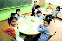 Ya hay 1.950 inmigrantes en los colegios vigueses Ya hay 1.950 inmigrantes en los colegios vigueses