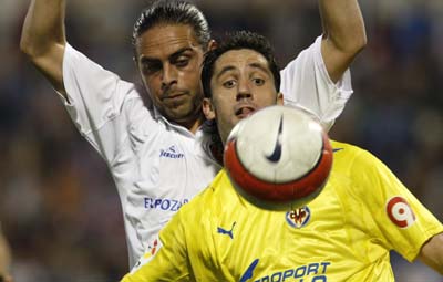 Capdevila del Villarreal y Sergio García del Zaragoza 544 Capdevila del Villarreal y Sergio García del Zaragoza 544
