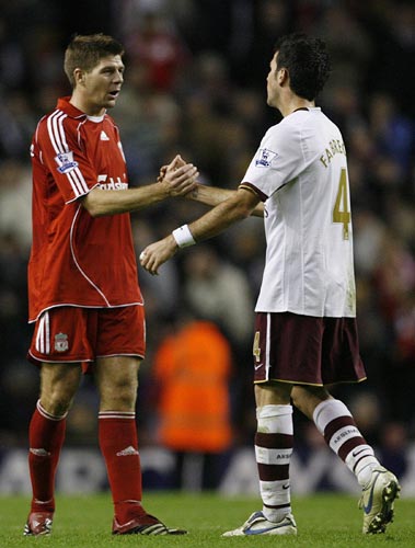 Gerrard y Cesc Gerrard y Cesc