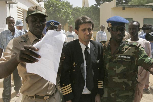 Pilotos españoles en el Chad Pilotos españoles en el Chad
