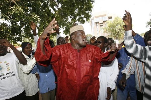 Manifestación en Chad Manifestación en Chad