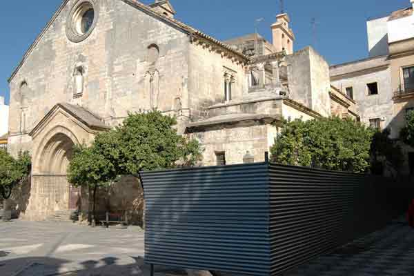 Comienzan las obras en la iglesia de San Dionisio Comienzan las obras en la iglesia de San Dionisio