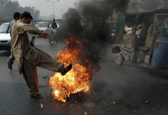 Protestas en Pakistán Protestas en Pakistán