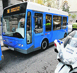 Minibuses para cubrir nuevas líneas en la zona centro Minibuses para cubrir nuevas líneas en la zona centro