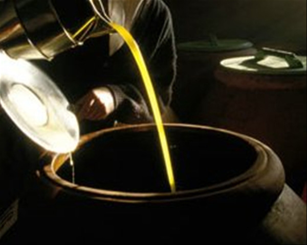 El aceite es la base de sus platos El aceite es la base de sus platos
