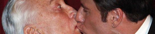 Kirk Douglas y John Travolta