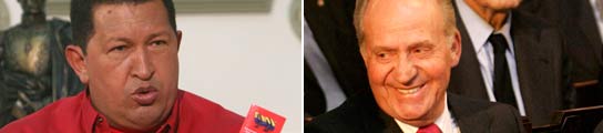 Hugo Chávez y Don Juan Carlos Hugo Chávez y Don Juan Carlos