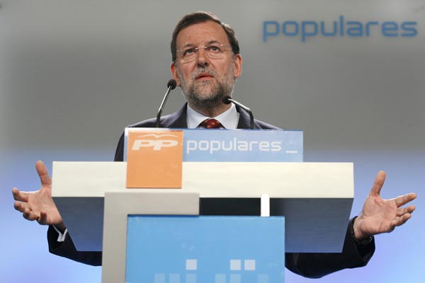 Mariano Rajoy y su programa electoral Mariano Rajoy y su programa electoral