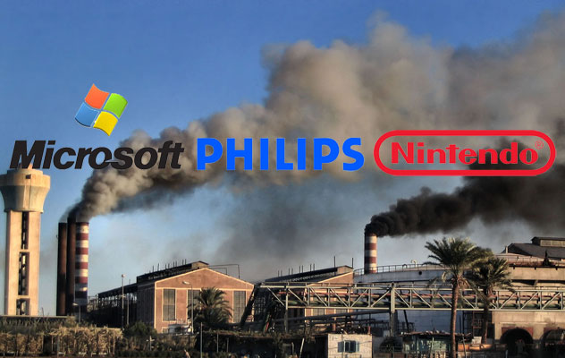 Microsoft, Philips y Nintendo Microsoft, Philips y Nintendo