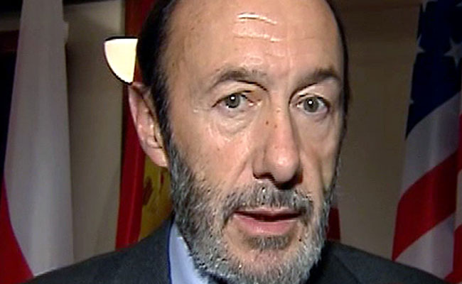 Rubalcaba confirma Rubalcaba confirma