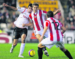 Rugen ante el Valencia Rugen ante el Valencia