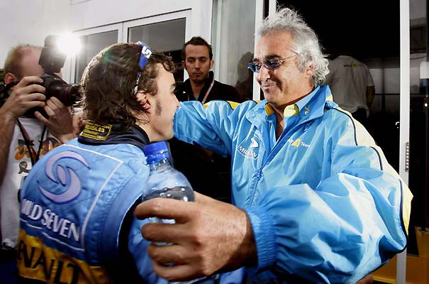 Alonso y Briatore Alonso y Briatore