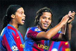 El Barça vuelve a sonreír El Barça vuelve a sonreír