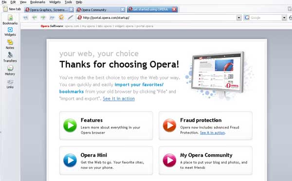 Opera denuncia a Microsoft Opera denuncia a Microsoft