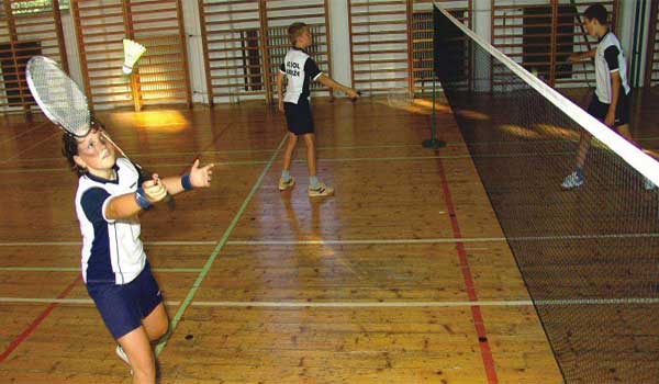 Partido bádminton Partido bádminton