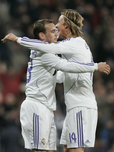Guti y Sneijder Guti y Sneijder