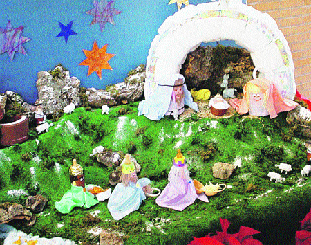 Los belenes de los niños, en el Zoco Los belenes de los niños, en el Zoco
