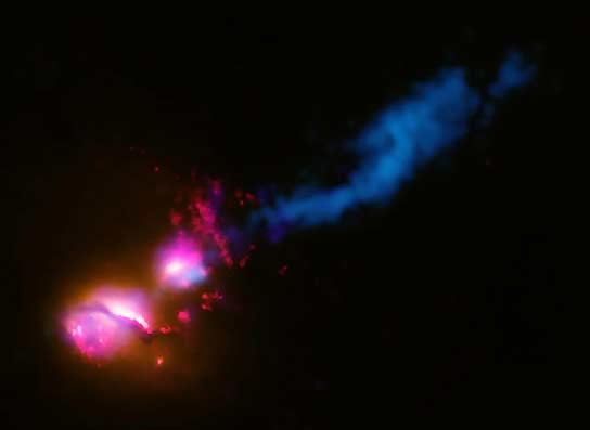 El fin de una galaxia El fin de una galaxia